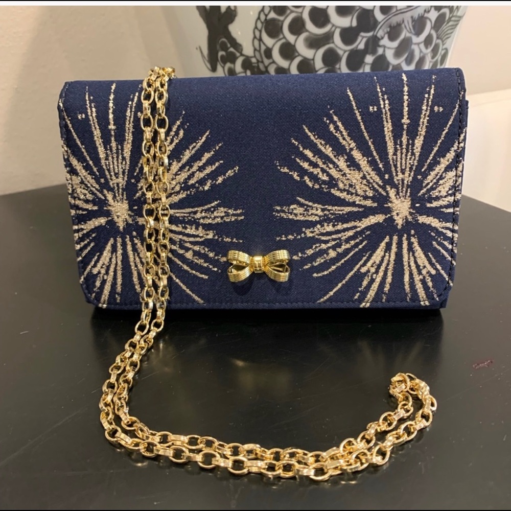 REDUCED!! Ted Baker Starla Stardust Bow Clutch